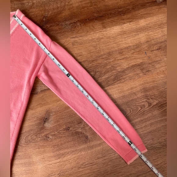 Talbots womens cardigan sweater pink XS preppy V neck buttons academia old money - Picture 9 of 9